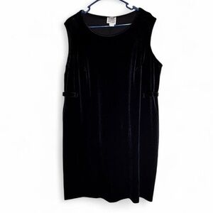 R&M Richards Classic Black Women's Top